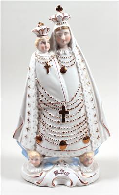 Porzellanfigur "Mariazeller Madonna" - Umění, starožitnosti a šperky