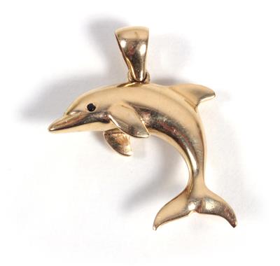 Angehänge Delphin - Umění, starožitnosti a šperky
