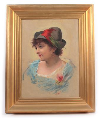 Maler Italien Ende 19. Jhdt. - Art, antiques and jewellery