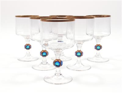 6 RIEDEL Trinkgläser - Art, antiques and jewellery