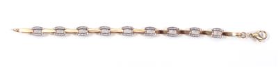 Diamantarmkette zus. ca. 0,50 ct - Art, antiques and jewellery