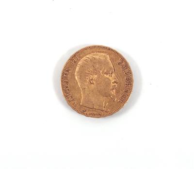 Goldmünze 20 Francs, Frankreich 1856 - Arte, antiquariato e gioielli