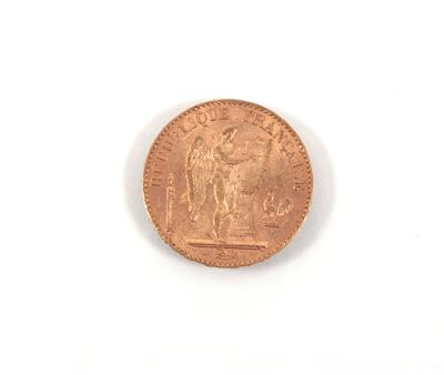 Goldmünze 20 Francs, Frankreich 1895 - Arte, antiquariato e gioielli