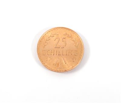 Goldmünze 25,- Schilling, 1929 - Arte, antiquariato e gioielli