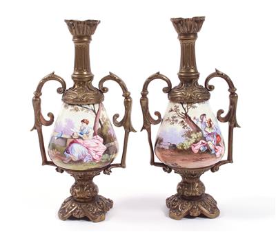 Kleines Vasenpaar - Kunst, Antiquitäten und Schmuck