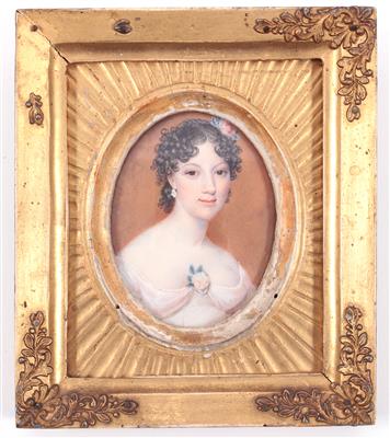 Miniaturmaler 1. Hälfte 19. Jahrhundert - Arte, antiquariato e gioielli