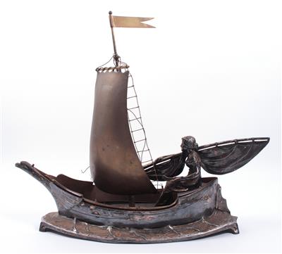 Segelschiff aus Zinn - Kunst, Antiquitäten und Schmuck