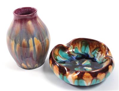 WACHAUER Keramik- Vase und Aschenbecher - Umění, starožitnosti a šperky