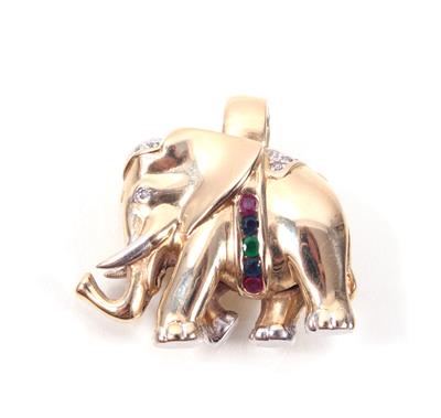 Anhänger "Elefant" - Arte, antiquariato e gioielli