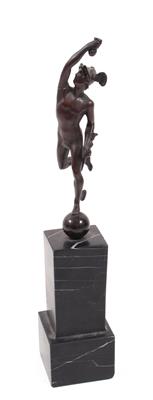 Bronzefigur "Merkur" - Art, antiques and jewellery