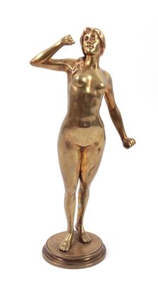 Bronzefigur "Mädchenakt" - Umění, starožitnosti a šperky