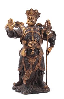 Asiatische Wächterfigur - Arte, antiquariato e gioielli