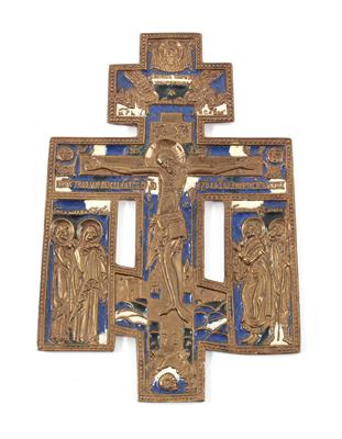 Russisch- Orthodoxes Kreuz - Kunst, Antiquitäten und Schmuck