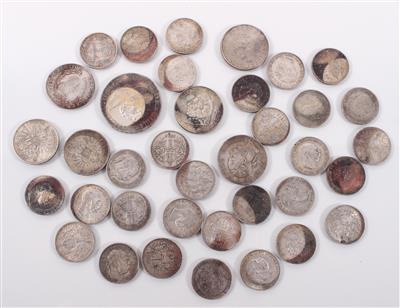Konvolut Silbermünzen, Österreich - Kunst, Antiquitäten und Schmuck