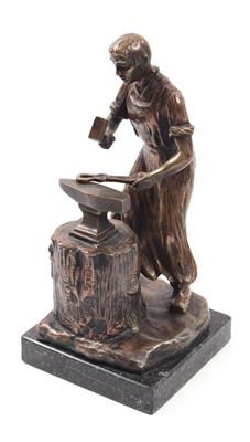 Bronzefigur "Schmied" - Kunst, Antiquitäten und Schmuck