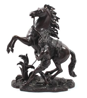 Bronzefigur "Rossebändiger" - Kunst, Antiquitäten und Schmuck