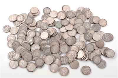 Konvolut Silbermünzen, Österreich-Ungarn a 1 Krone bzw. 1 Korona - Arte, antiquariato e gioielli