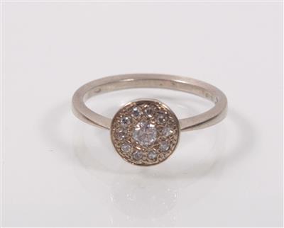 Brillant- Diamantdamenring zus. ca. 0,25 ct - Antiques, art and jewellery