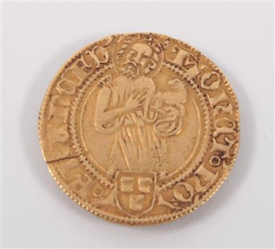 Goldgulden, Friedrich III. (1452-1493) - Kunst, Antiquitäten und Schmuck