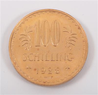 Goldmünze ATS 100,- (1926) - Arte, antiquariato e gioielli