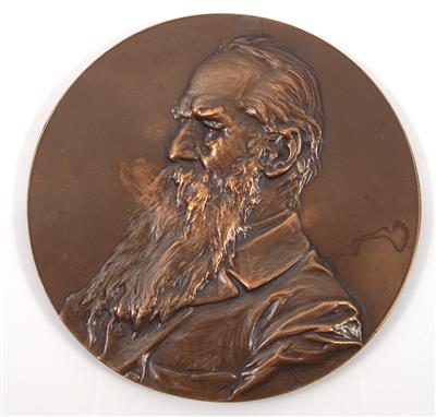 Bronzeplakette "Prof. Dr. Joseph Hlavka" - Kunst, Antiquitäten und Schmuck