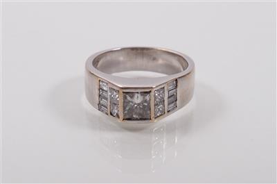 Diamantring zus. ca. 1,80 ct - Antiques, art and jewellery