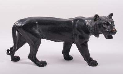 Bronzefigur "Großkatze" - Kunst, Antiquitäten und Schmuck