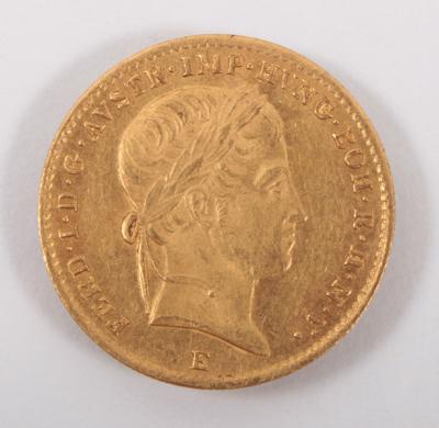 Golddukat, Ferdinand I., 1848 E - Umění, starožitnosti, šperky