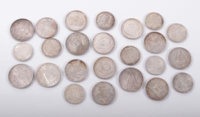 Konvolut Silbermünzen, Österreich 1. Republik - Arte, antiquariato e gioielli