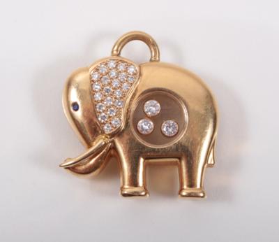 "Chopard"-Anhänger-Elefant - Arte, antiquariato e gioielli