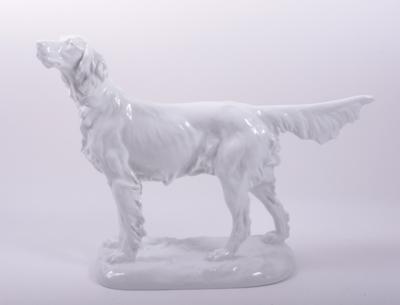 HEREND Porzellanfigur "Gordon Setter" - Kunst, Antiquitäten und Schmuck