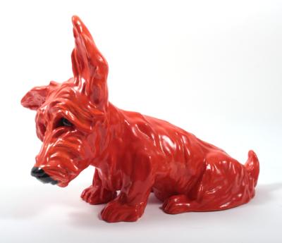 Keramikfigur "Scotch-Terrier" - Arte, antiquariato e gioielli