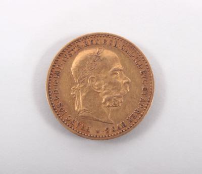 Goldmünze 10 Kronen, Österreich 1897 - Arte, antiquariato e gioielli