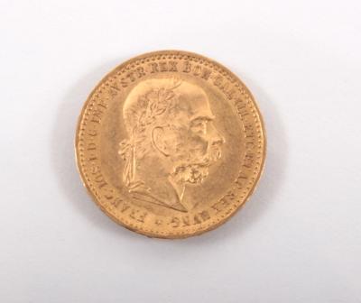Goldmünze 10 Kronen, Österreich 1905 - Kunst, Antiquitäten und Schmuck