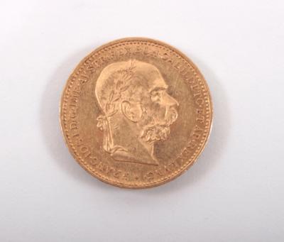 Goldmünze 20 Kronen, Österreich 1897 - Antiques, art and jewellery