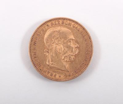 Goldmünze 20 Kronen, Österreich 1898 - Umění, starožitnosti, šperky
