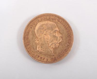 Goldmünze 20 Kronen, Österreich 1904 - Umění, starožitnosti, šperky
