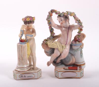 2 Porzellanfiguren, sogen. Devisenkinder - Arte, antiquariato e gioielli