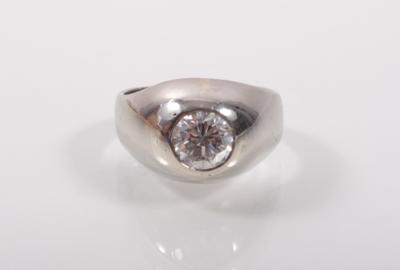 Brillantdamenring ca. 1,00 ct - Kunst, Antiquitäten und Schmuck