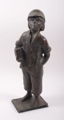 Bronzefigur "Bücherwurm" - Arte, antiquariato e gioielli