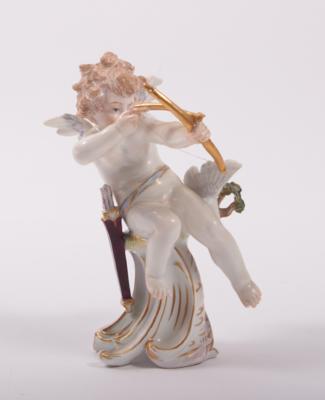 MEISSEN Porzellanfigur "Amor als Jäger" - Antiques, art and jewellery