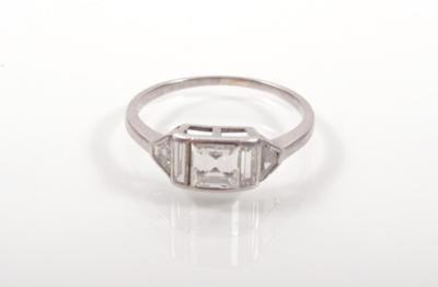 Diamantdamenring - Antiques, art and jewellery