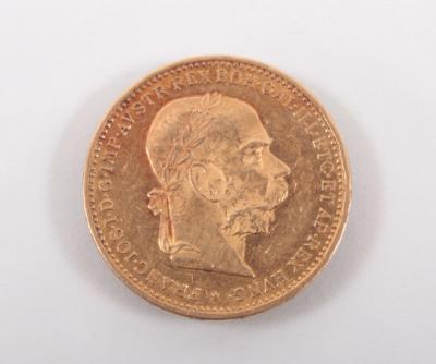 Goldmünze 20 Kronen, 1894 - Umění, starožitnosti, šperky