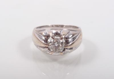 Altschliffbrillantring ca. 0,90 ct - Antiques, art and jewellery