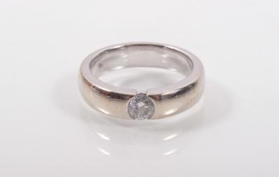 Brillantsolitärring 0,40 ct - Umění, starožitnosti, šperky