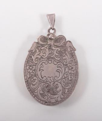 Ovaler "Spiegelanhänger" - Arte, antiquariato e gioielli