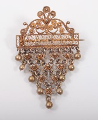 Souvenirbrosche "Paris" - Umění, starožitnosti, šperky