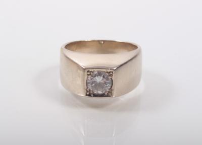 Brillantsolitärring ca. 0,70 ct - Arte, antiquariato e gioielli