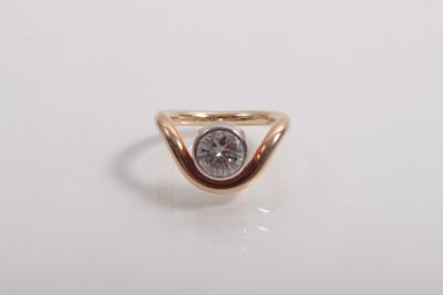 Brillantsolitärdamenring 1,19 ct - Umění, starožitnosti, šperky