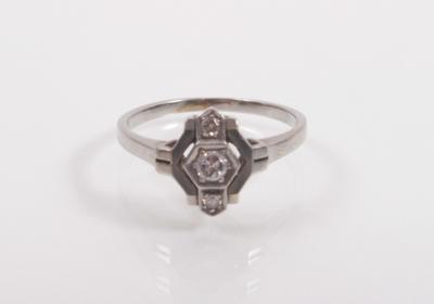 Brillant Diamantring zus. 0,13 ct - Arte, antiquariato e gioielli